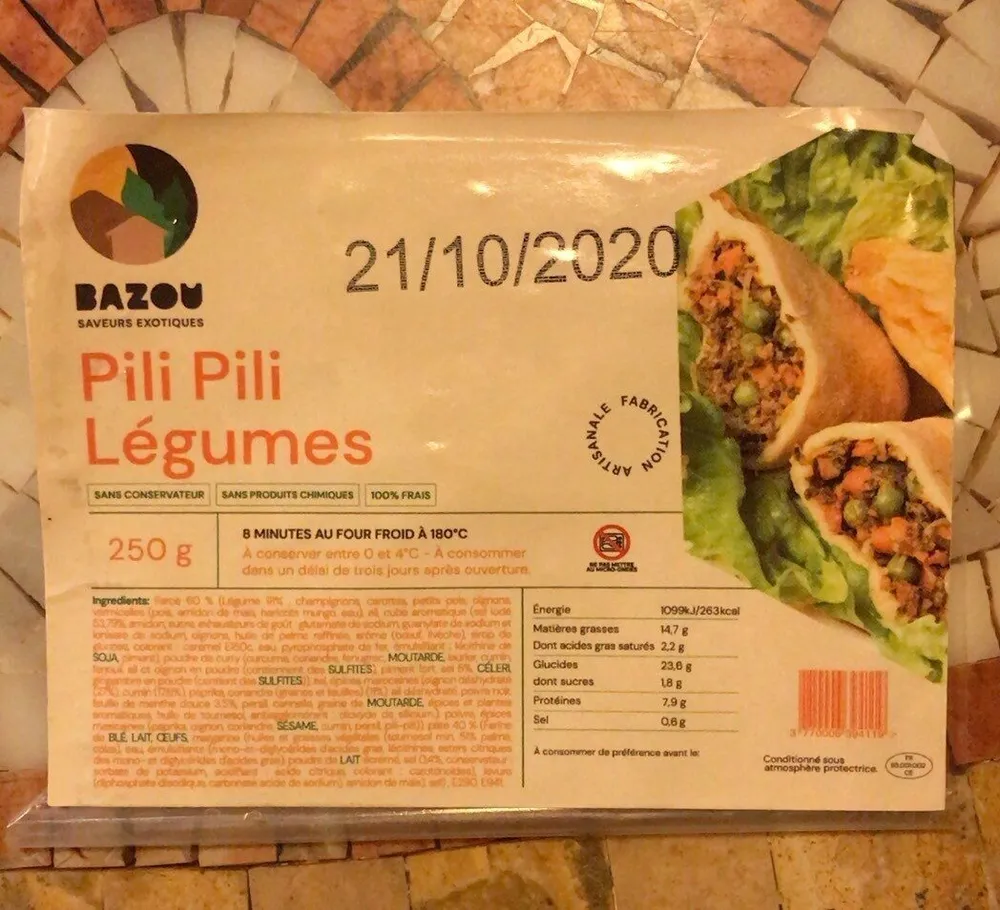 Pili Pili Légumes