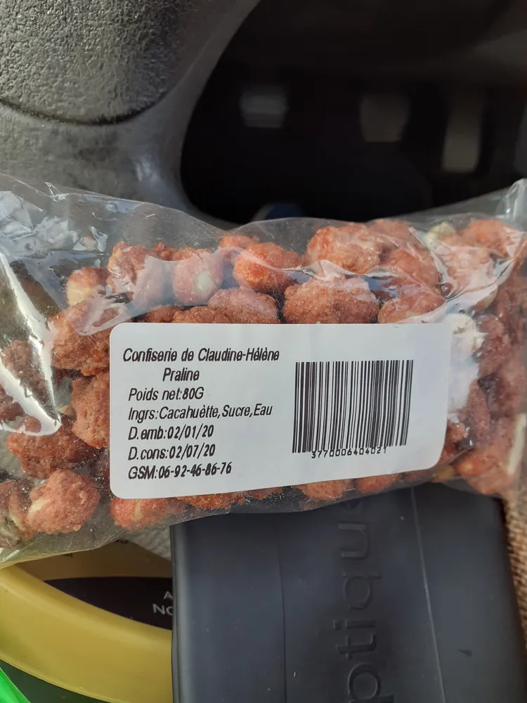 Cacahuète praliné