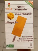 Sorbet mangue bio