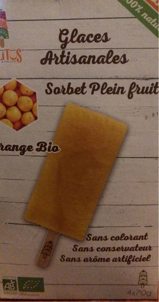 Sorbet Orange Bio