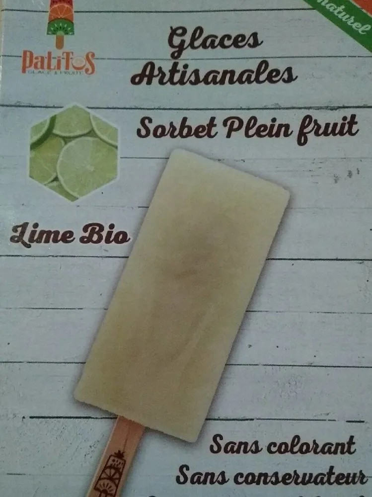 Glaces artisanales sorbet plein fruit