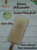 Glaces artisanales sorbet plein fruit