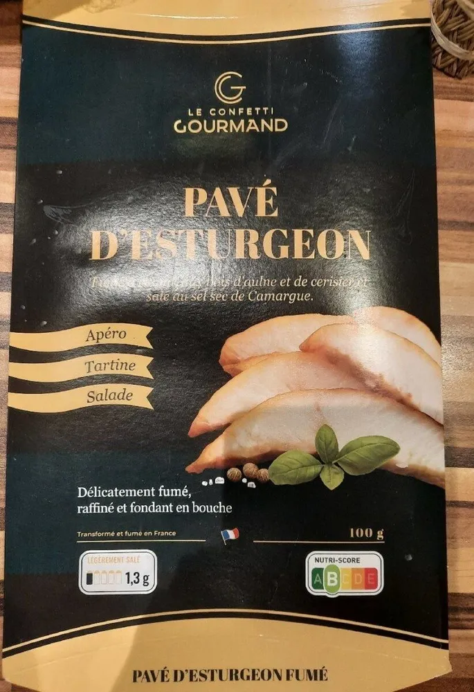 Pavé d'Esturgeon
