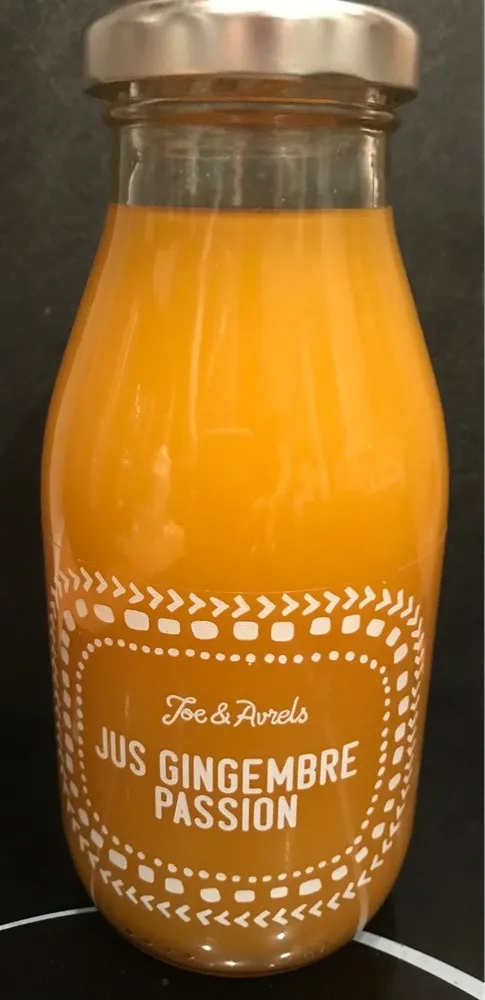 Jus de gingembre passion