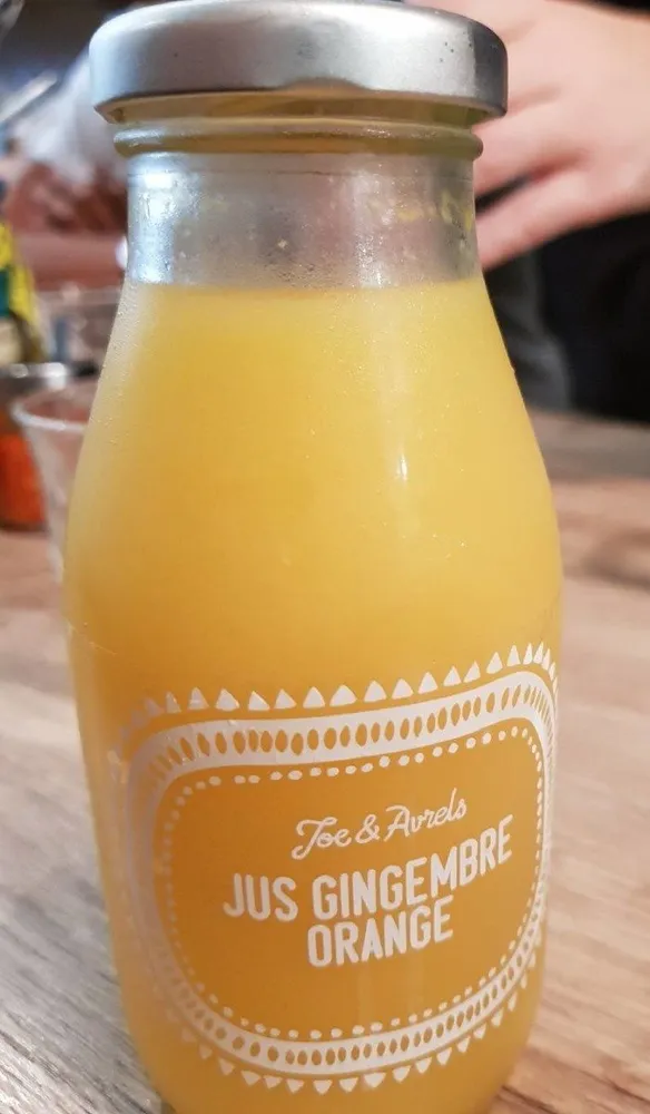 Jus gingembre Orange