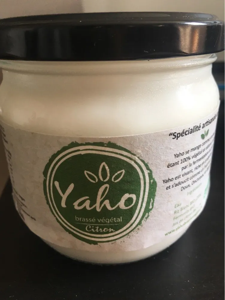 Yaho brassé végétal citron