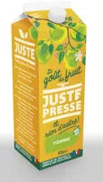100% jus de pommes pressées