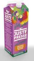 100% jus d'orange mangue passion