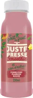 Smoothie rouge pomme poire framboise