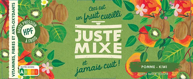 Mixé de fruit pomme kiwi x 2
