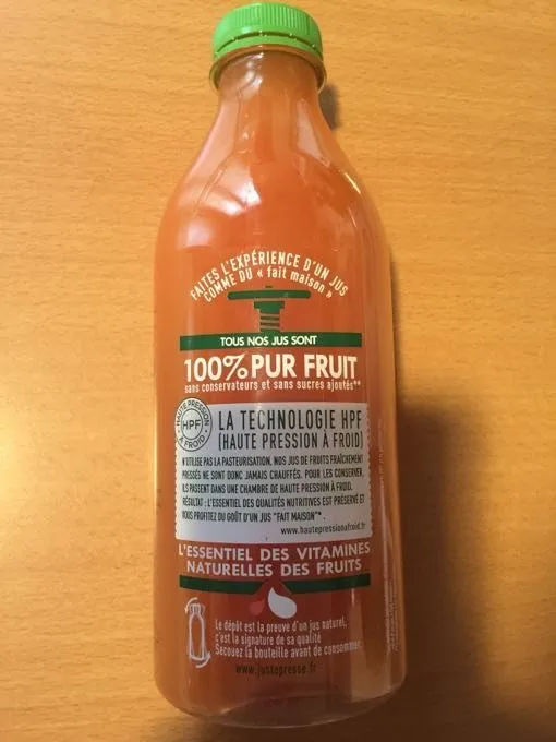 100% pamplemousses pressés
