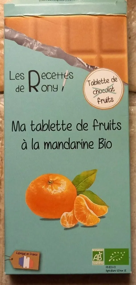 Ma tablette de fruits