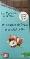 Ma tablette de fruits a la noisette