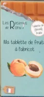 Ma tablette de fruits à l'abricot