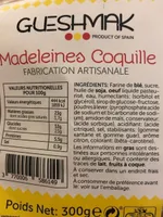 Madeleines coquille