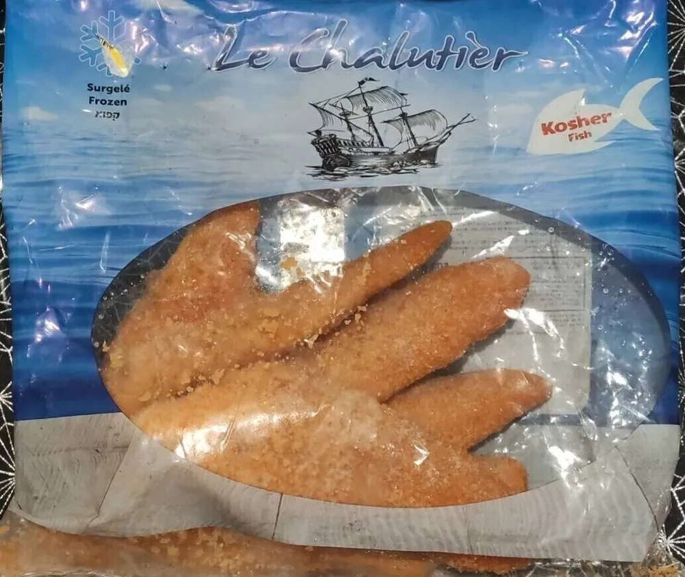 Poisson pané surgelé