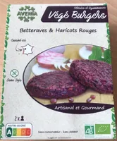 Burger Végétal Betteraves & Haricots Rouges