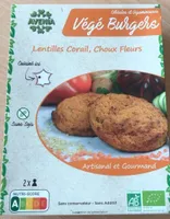 Burger végétal Lentilles Corail