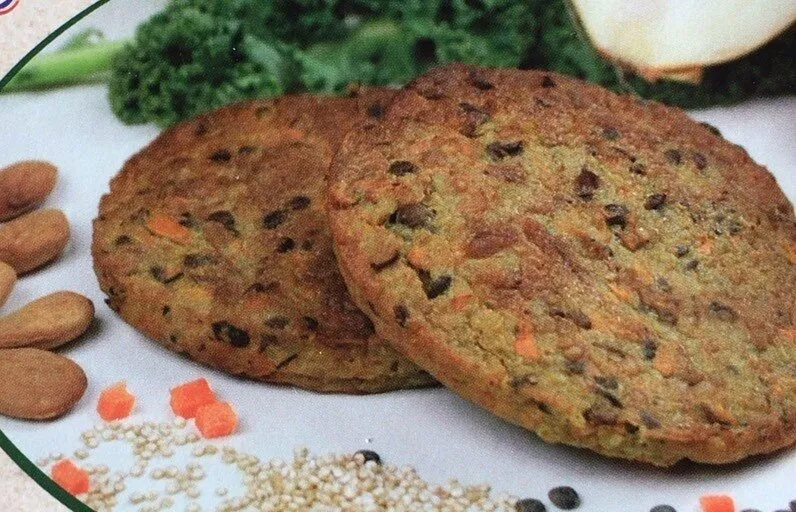 Végé Galettes Lentilles Vertes & Curry
