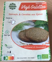 Galette Végétale Sarrasin & Carrotte
