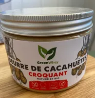 Beurre de cacahuètes croquant