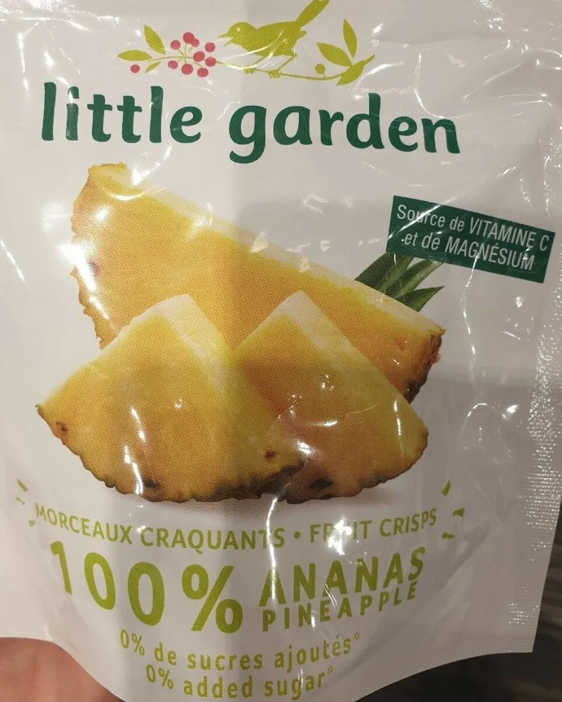 Fruit crisps
