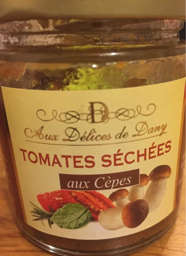 Tomates séchées aux cèpes