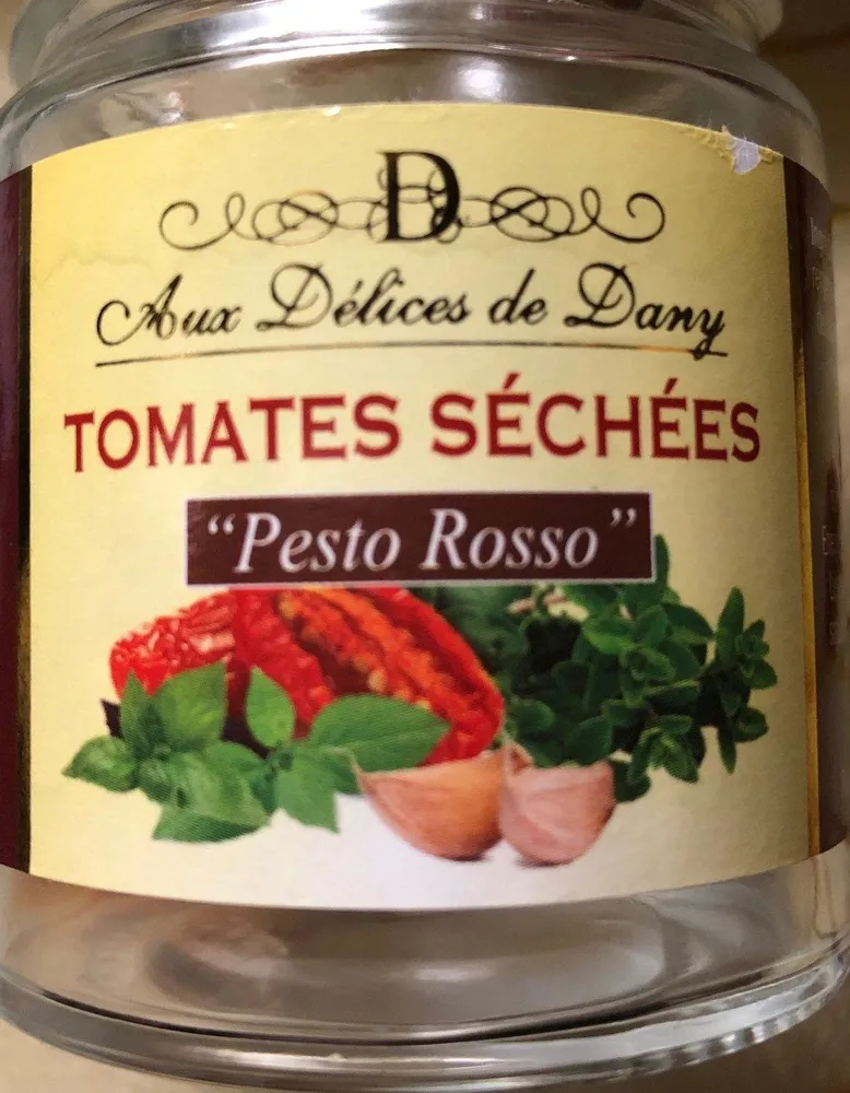 TOMATES SECHEES "PESTO ROSSO"