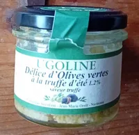 Caviar d'Olives vertes aux Truffes