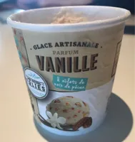 Glace artisanale parfum vanille