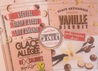 Glace Végetale Vanille & Perles de Biscuit