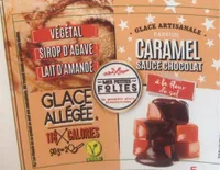 Glace Végétale Caramel Sauce Chocolat