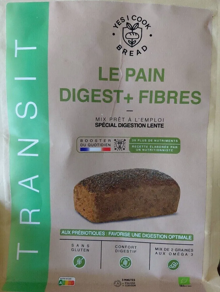 Le pain digest + fibres