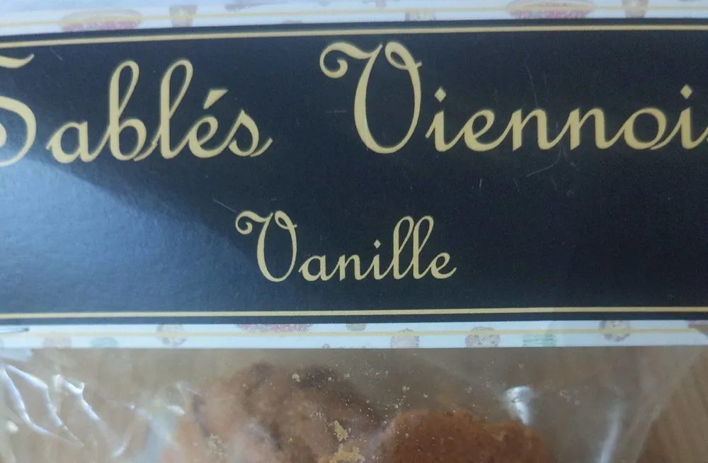 Sablés viennois vanille