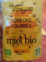 Bonbons fourres au miel bio