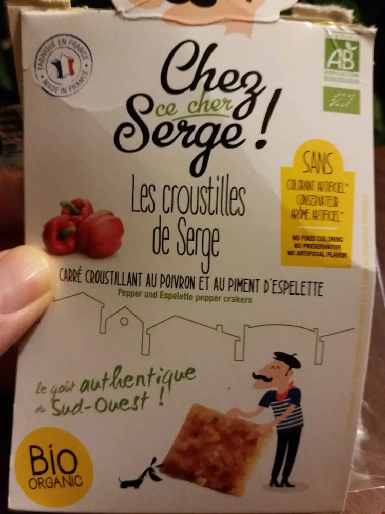 Carre Croustillant Poivron Piment Espelette