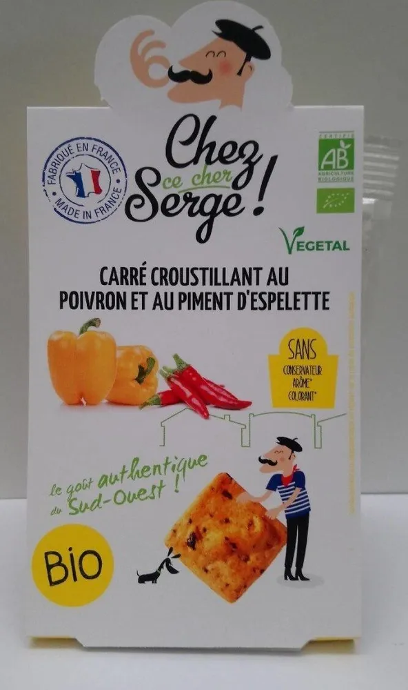 Croustillant Poivron Piment d'Espelette