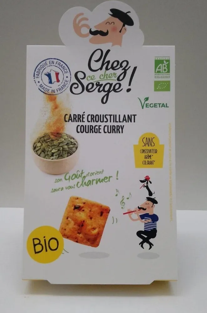 Croustillant Courge Curry