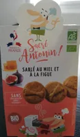 Sablé au miel et à la figue