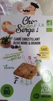 Carré croustillant olive noire et oignon