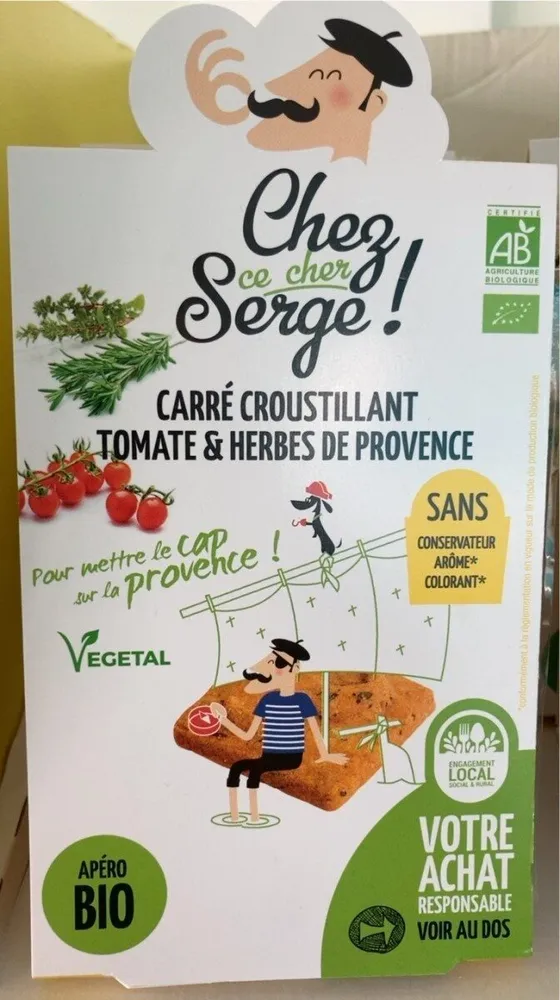 Carré croustillant Tomate & Herbes de Provence