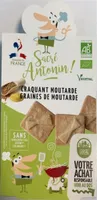 Craquant moutarde & graines de moutarde