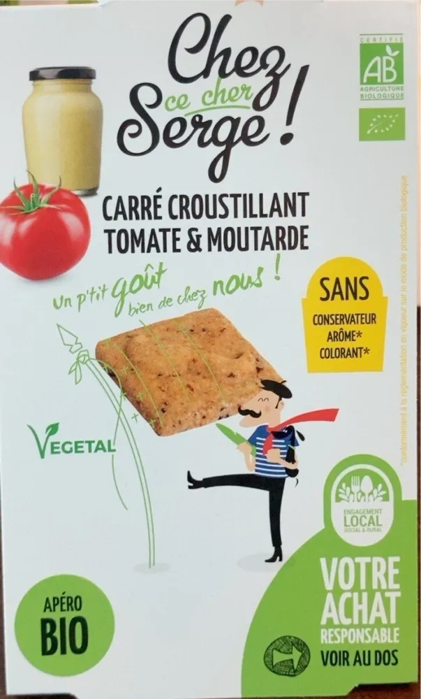 Carré croustillant Tomate & Moutarde