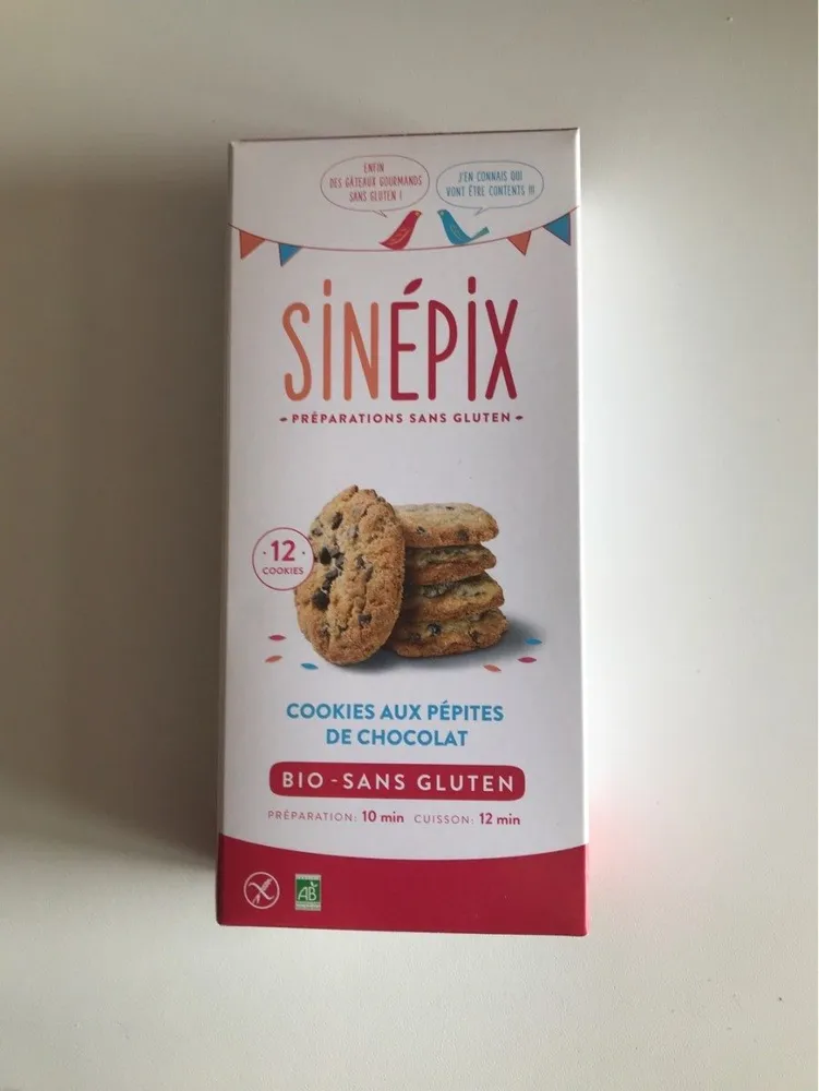 Préparation à cookies sans gluten