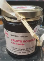 Confiture Fruits rouges à la vanille
