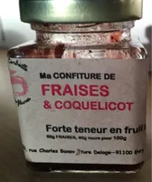 Ma confiture de fraises & coquelicot