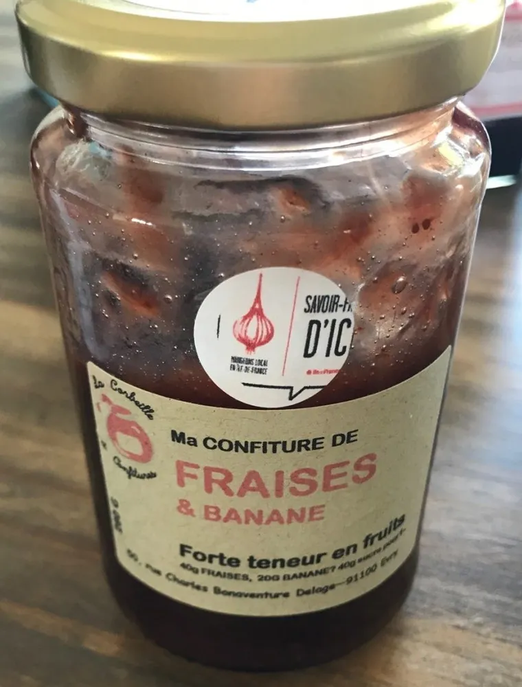 Ma Confiture Fraise & Banane