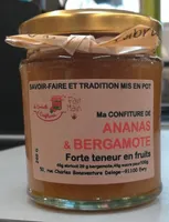 Ma confiture Ananas&bergamote