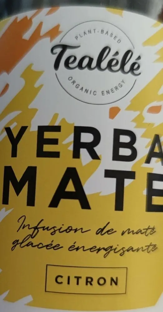 Yerba maté infusion citron