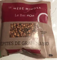 Pépites de granola bio
